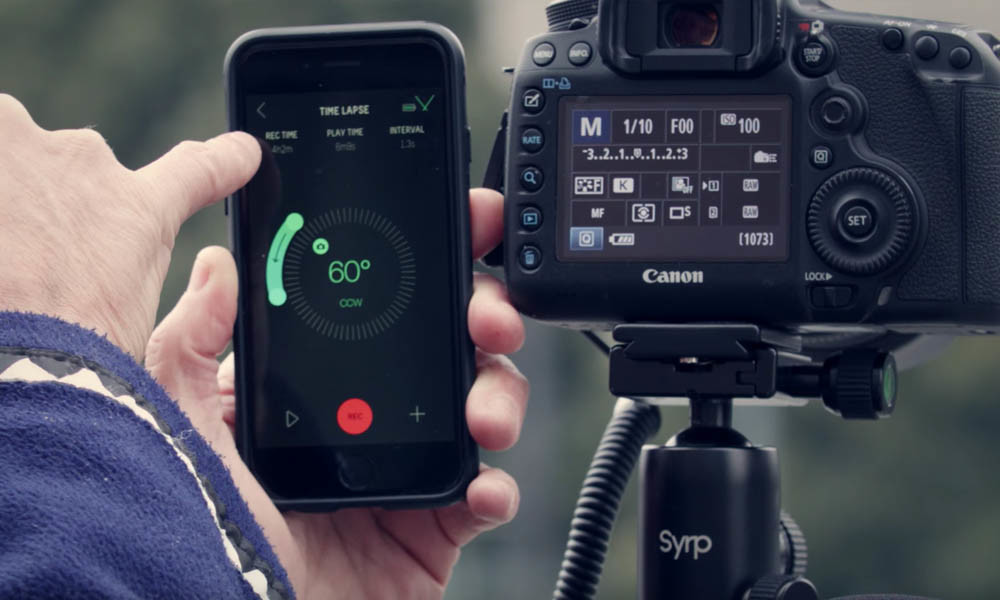 Pairing the Syrp Genie with your iPhone, and starting a new time-lapse