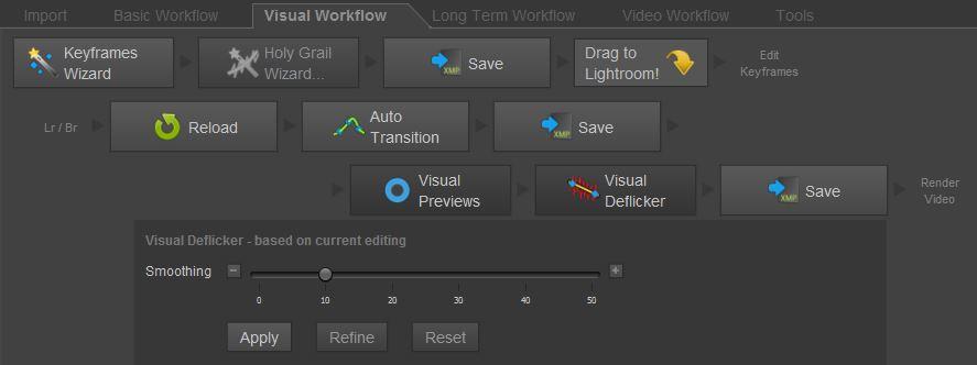 LRT tutorial - 10 - VIsual deflicker