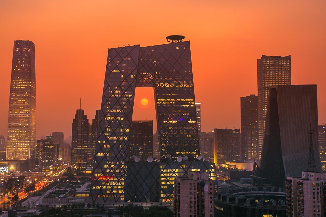 CBD Sunset-Beijing - Rob Whitworth Interview on Time Lapse Italia