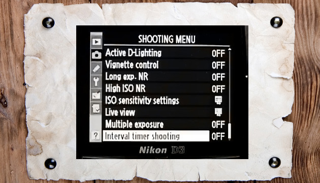 Nikon Integrated Intervalometer