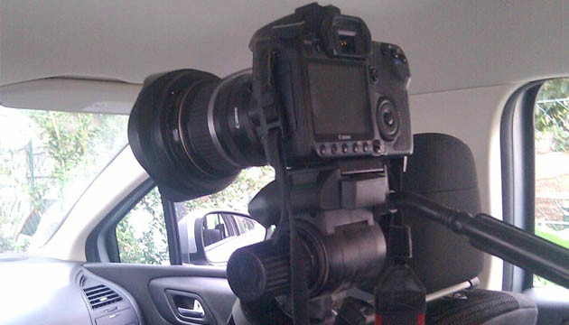 Time Lapse in car
