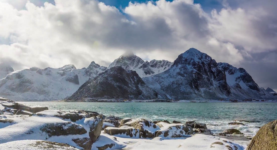 winter in lofoten 2015 timelapse